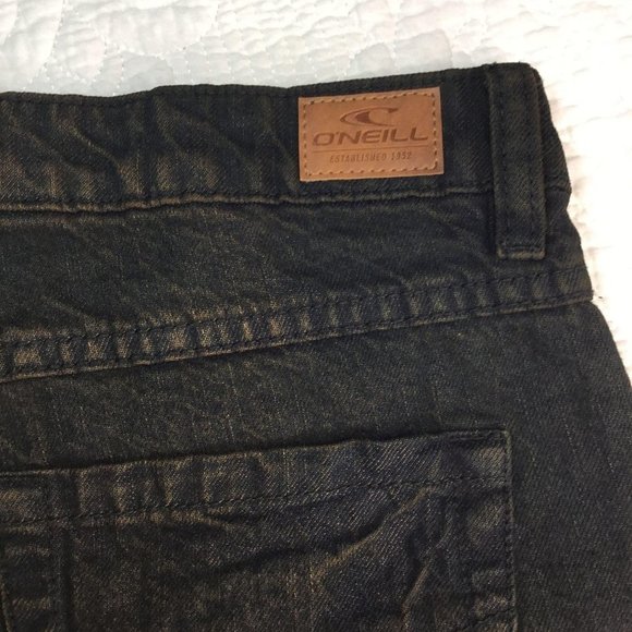 O'NEILL women's black shorts denim size 3 - Picture 4 of 6